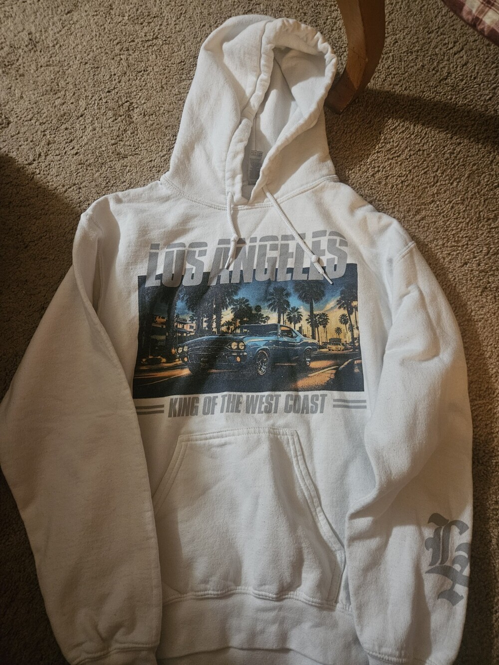 Los Angeles Hoodie Mens S